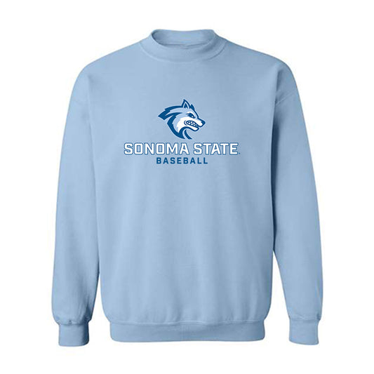 SSU - NCAA Baseball : Evan Moyer - Classic Shersey Crewneck Sweatshirt-0