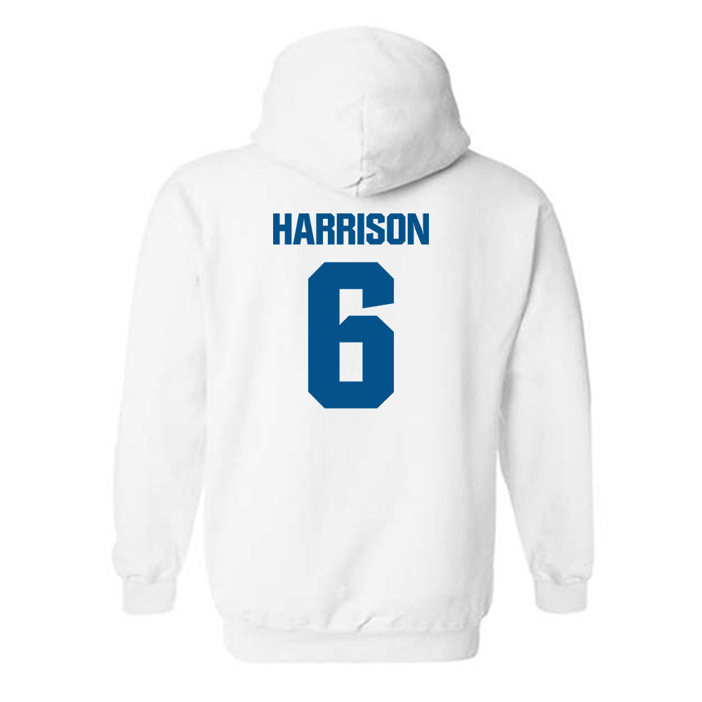 SSU - NCAA Baseball : Aryonis Harrison - Classic Shersey Hooded Sweatshirt-1
