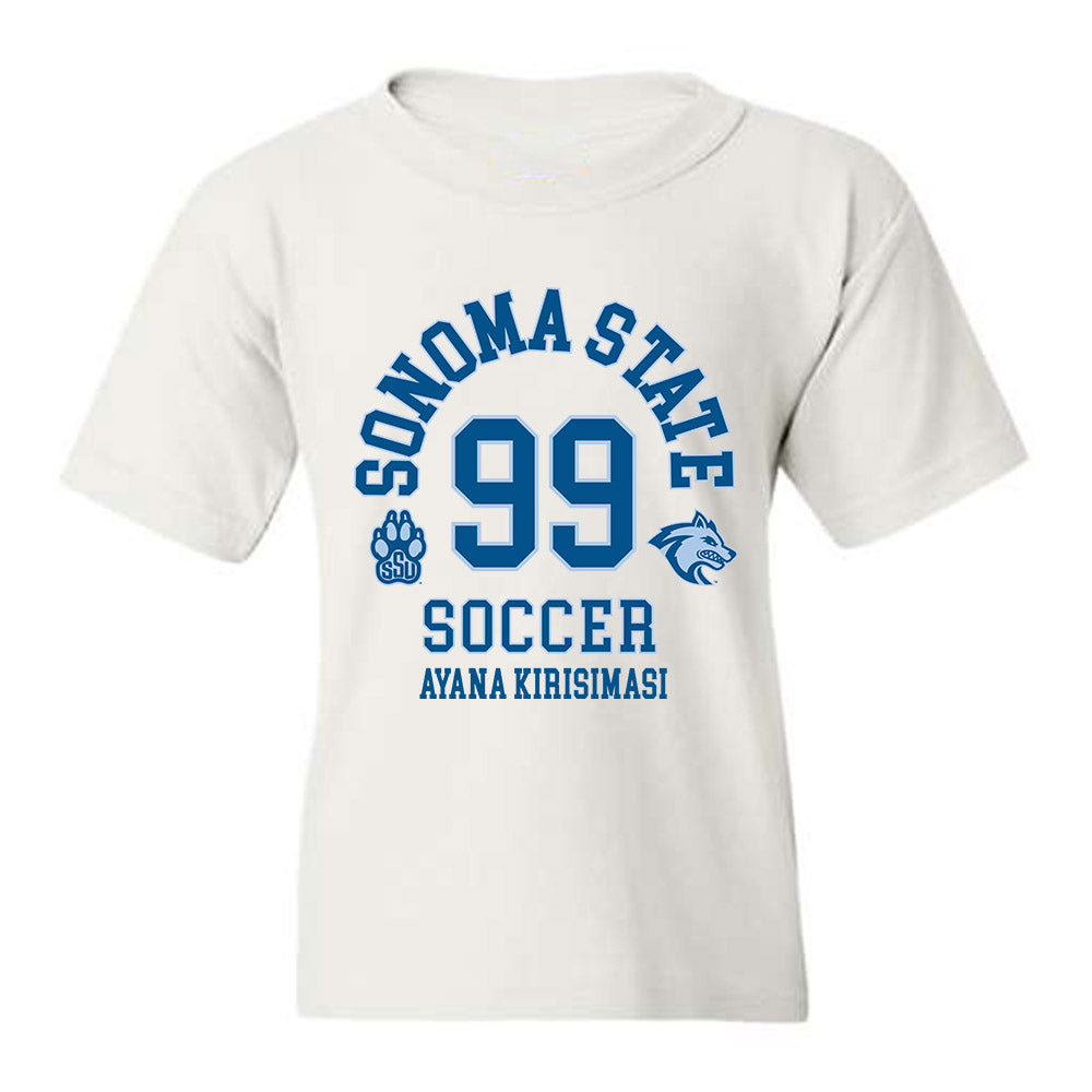 SSU - NCAA Women's Soccer : Ayana Kirisimasi - Youth T-Shirt-0