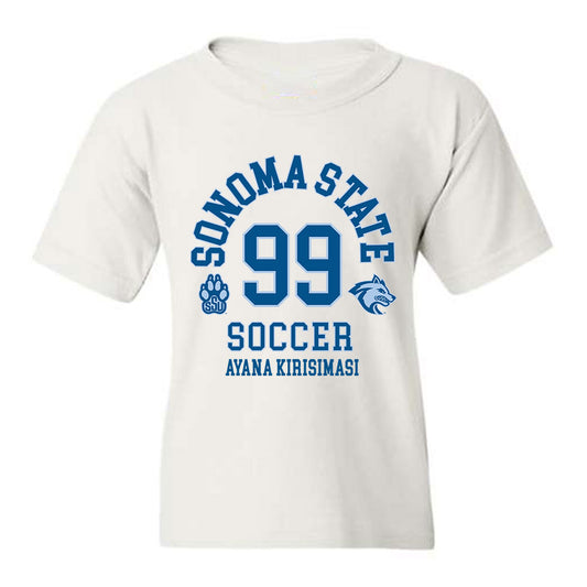 SSU - NCAA Women's Soccer : Ayana Kirisimasi - Youth T-Shirt-0