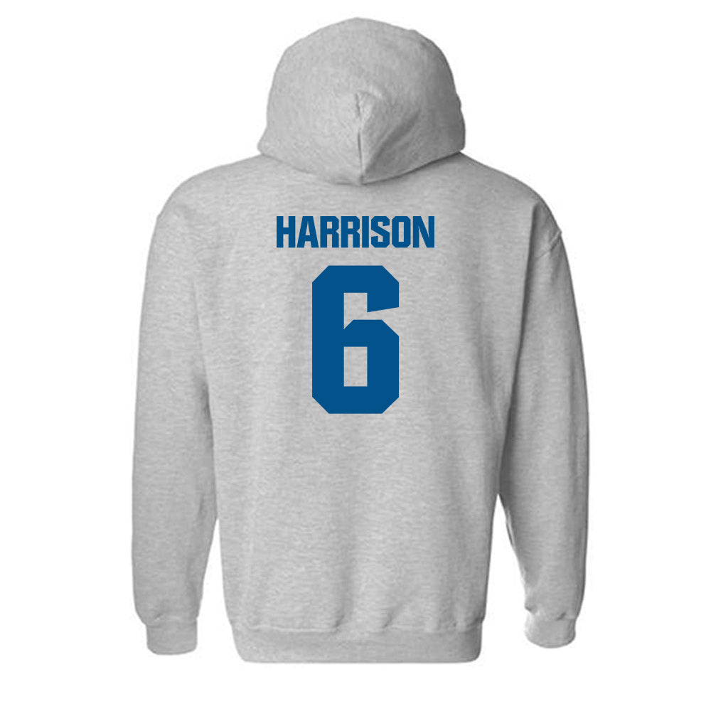 SSU - NCAA Baseball : Aryonis Harrison - Classic Shersey Hooded Sweatshirt-1