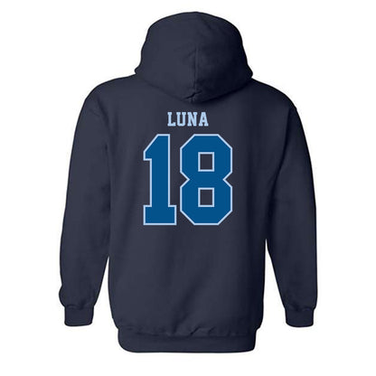 SSU - NCAA Baseball : Herman Luna - Classic Shersey Hooded Sweatshirt-1