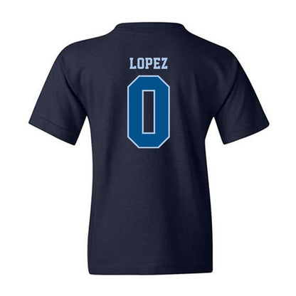  - NCAA Women's Basketball : Alysa Lopez - Classic Shersey Youth T-Shirt-1