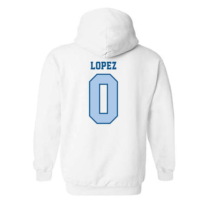  - NCAA Women's Basketball : Alysa Lopez - Classic Shersey Hooded Sweatshirt-1