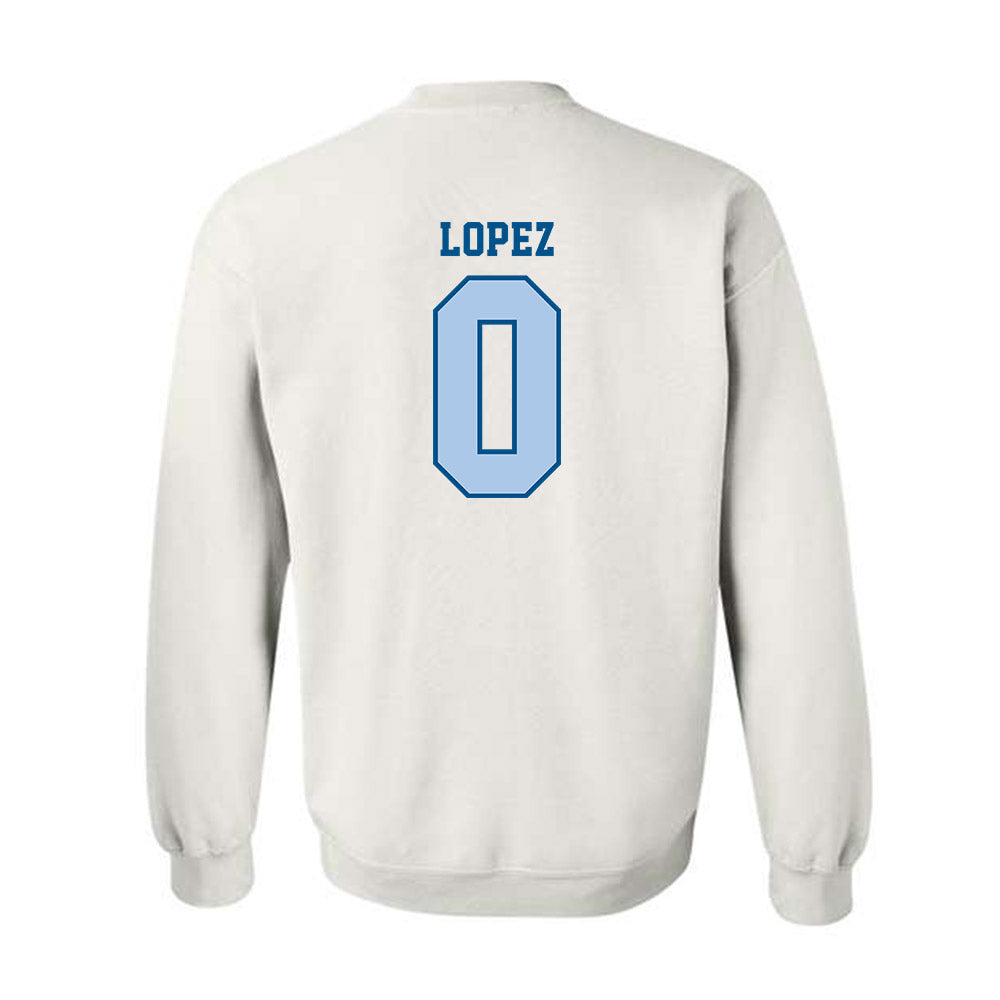 - NCAA Women's Basketball : Alysa Lopez - Classic Shersey Crewneck Sweatshirt-1