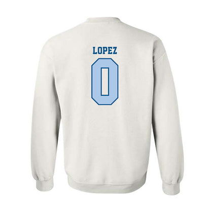 - NCAA Women's Basketball : Alysa Lopez - Classic Shersey Crewneck Sweatshirt-1