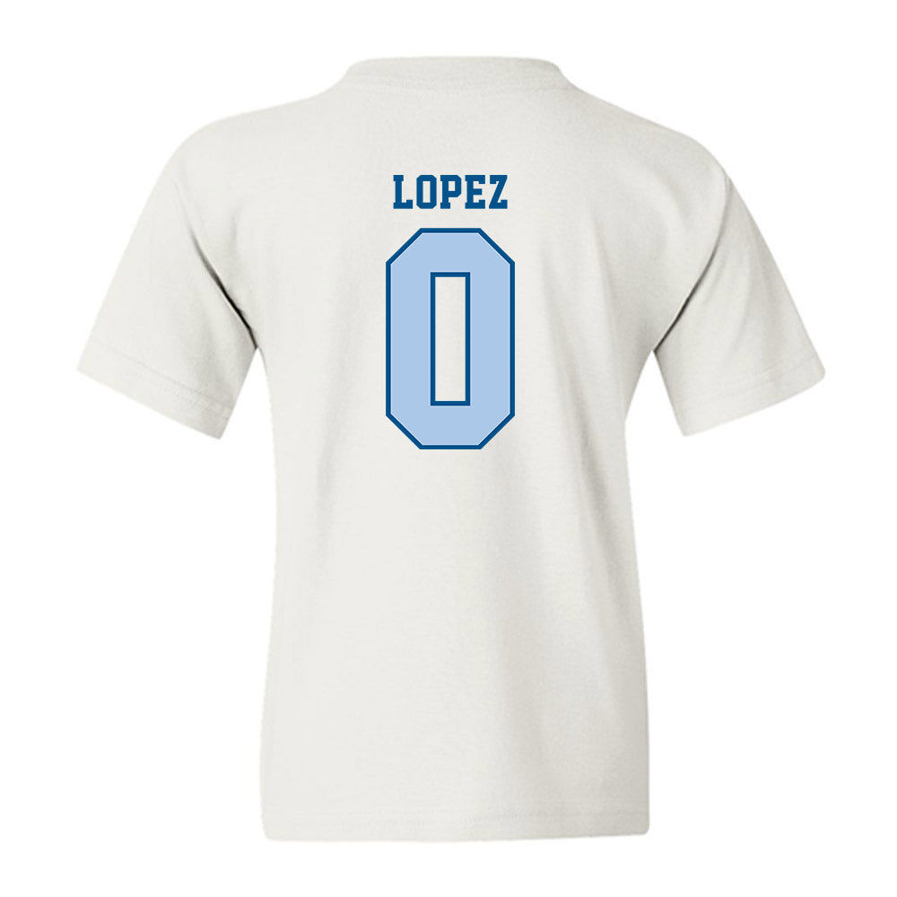  - NCAA Women's Basketball : Alysa Lopez - Classic Shersey Youth T-Shirt-1