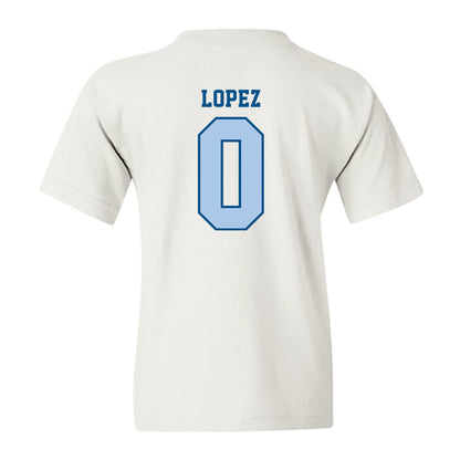  - NCAA Women's Basketball : Alysa Lopez - Classic Shersey Youth T-Shirt-1