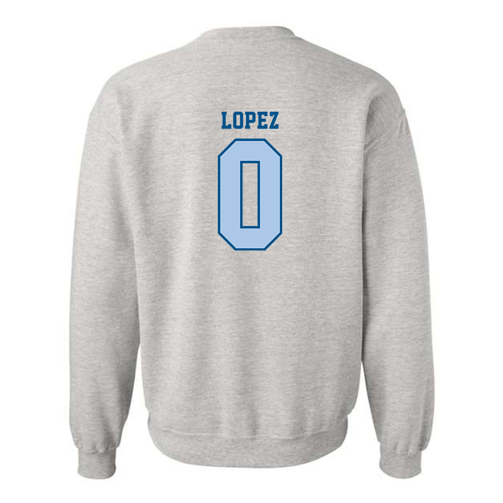  - NCAA Women's Basketball : Alysa Lopez - Classic Fashion Shersey Crewneck Sweatshirt-1