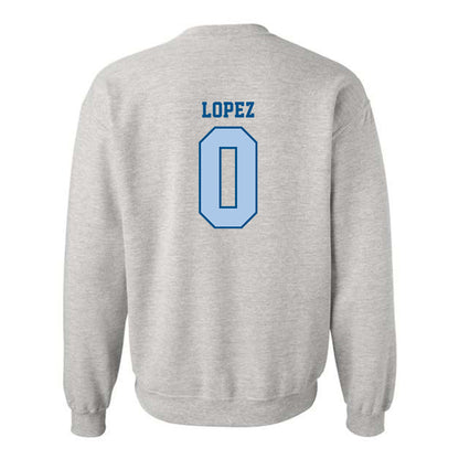 - NCAA Women's Basketball : Alysa Lopez - Classic Fashion Shersey Crewneck Sweatshirt-1