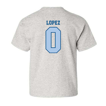  - NCAA Women's Basketball : Alysa Lopez - Classic Fashion Shersey Youth T-Shirt-1