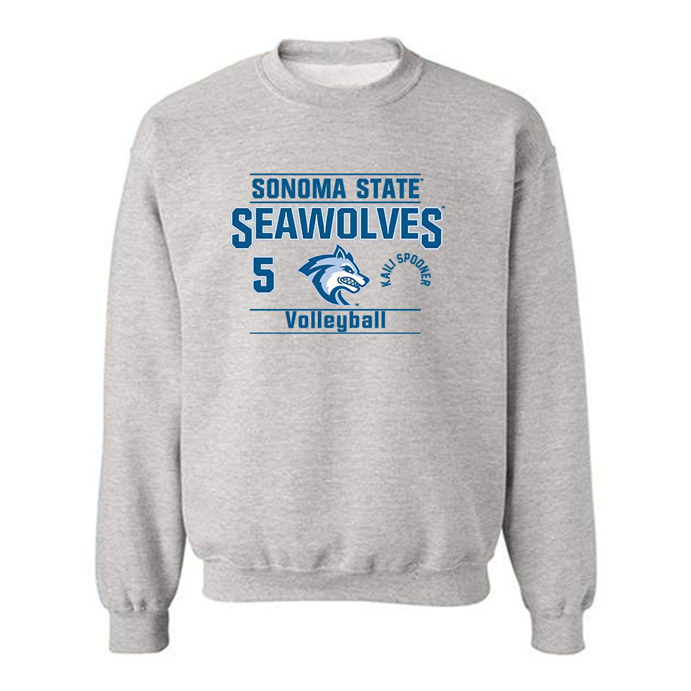 SSU - NCAA Women's Volleyball : Kaili Spooner - Crewneck Sweatshirt Classic Fashion Shersey