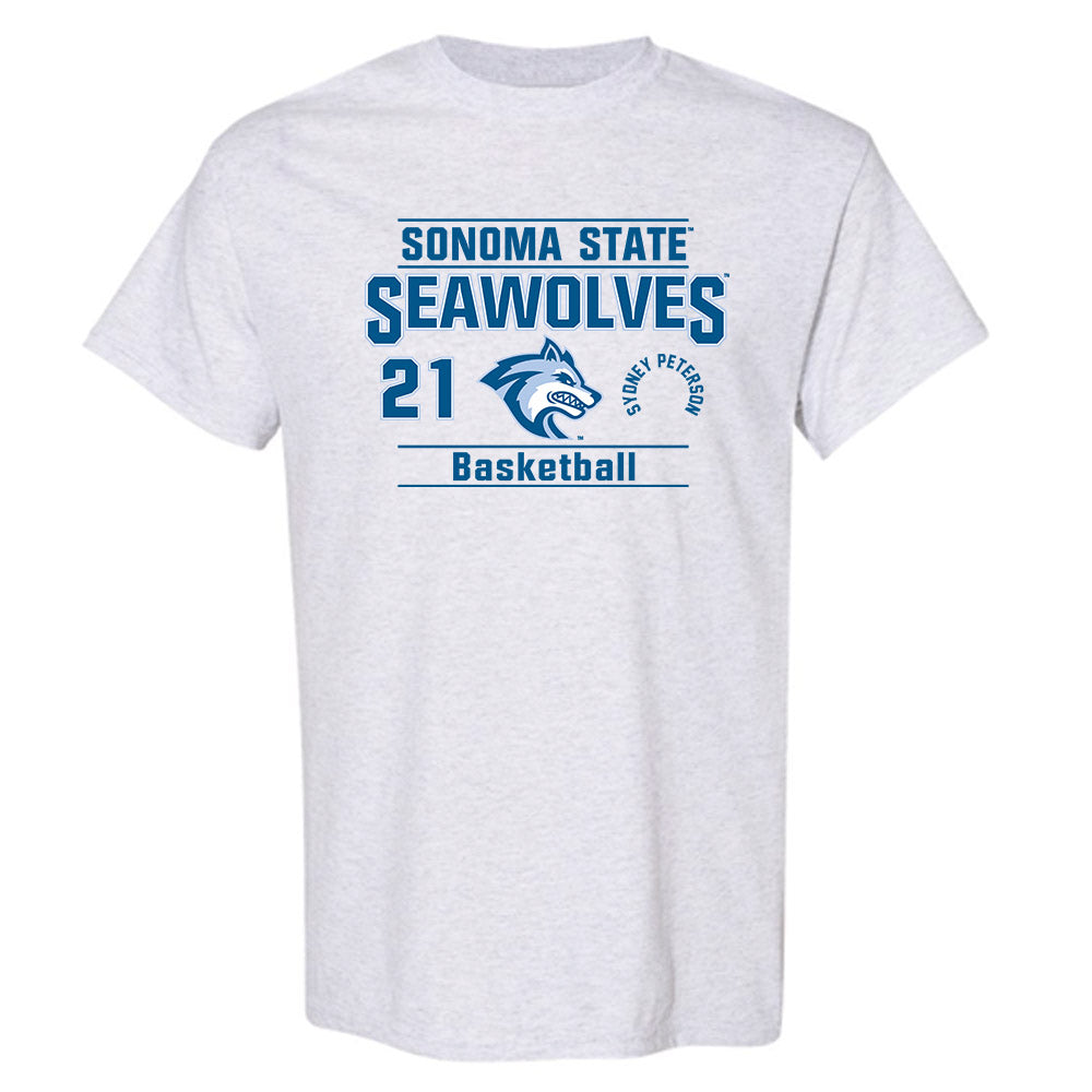 SSU - NCAA Women's Basketball : Sydney Peterson - T-Shirt