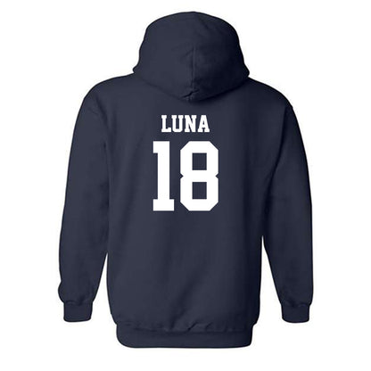 SSU - NCAA Baseball : Herman Luna - Classic Shersey Hooded Sweatshirt-1