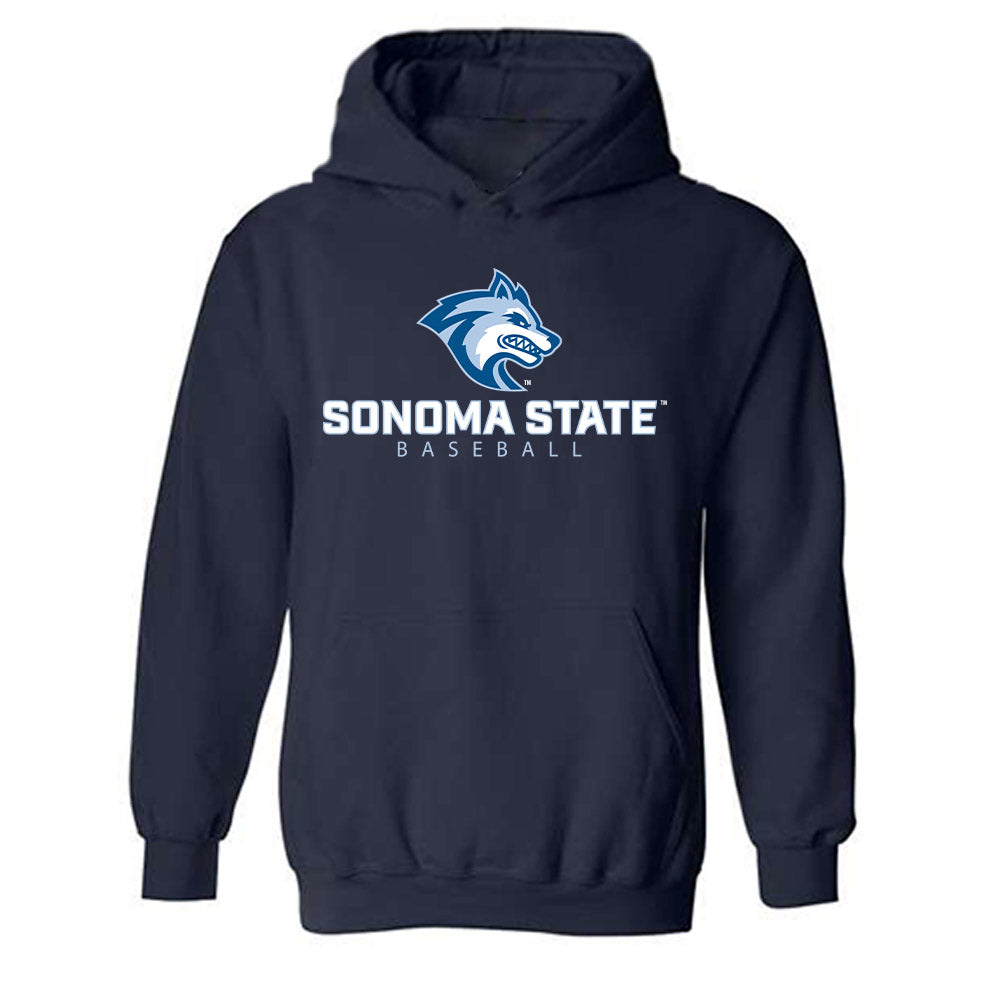 SSU - NCAA Baseball : Jesse Moore - Classic Shersey Hooded Sweatshirt-0