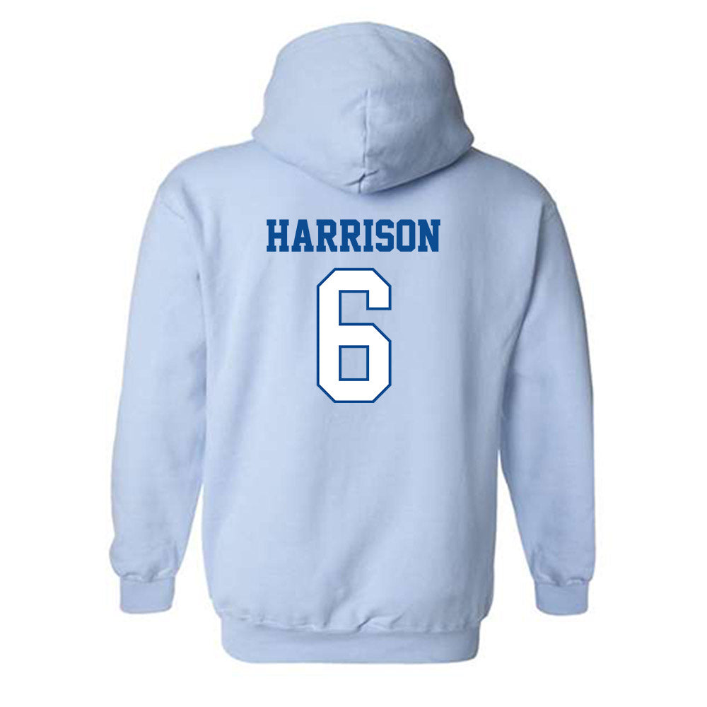 SSU - NCAA Baseball : Aryonis Harrison - Classic Shersey Hooded Sweatshirt-1