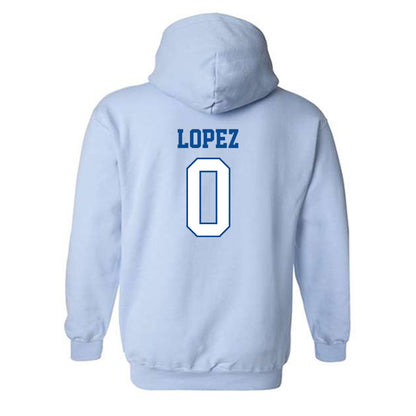  - NCAA Women's Basketball : Alysa Lopez - Classic Shersey Hooded Sweatshirt-1