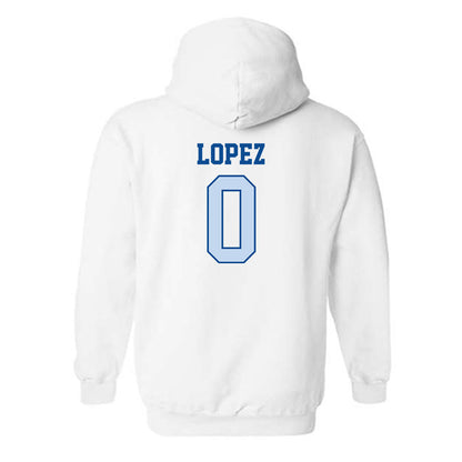  - NCAA Women's Basketball : Alysa Lopez - Classic Shersey Hooded Sweatshirt-1