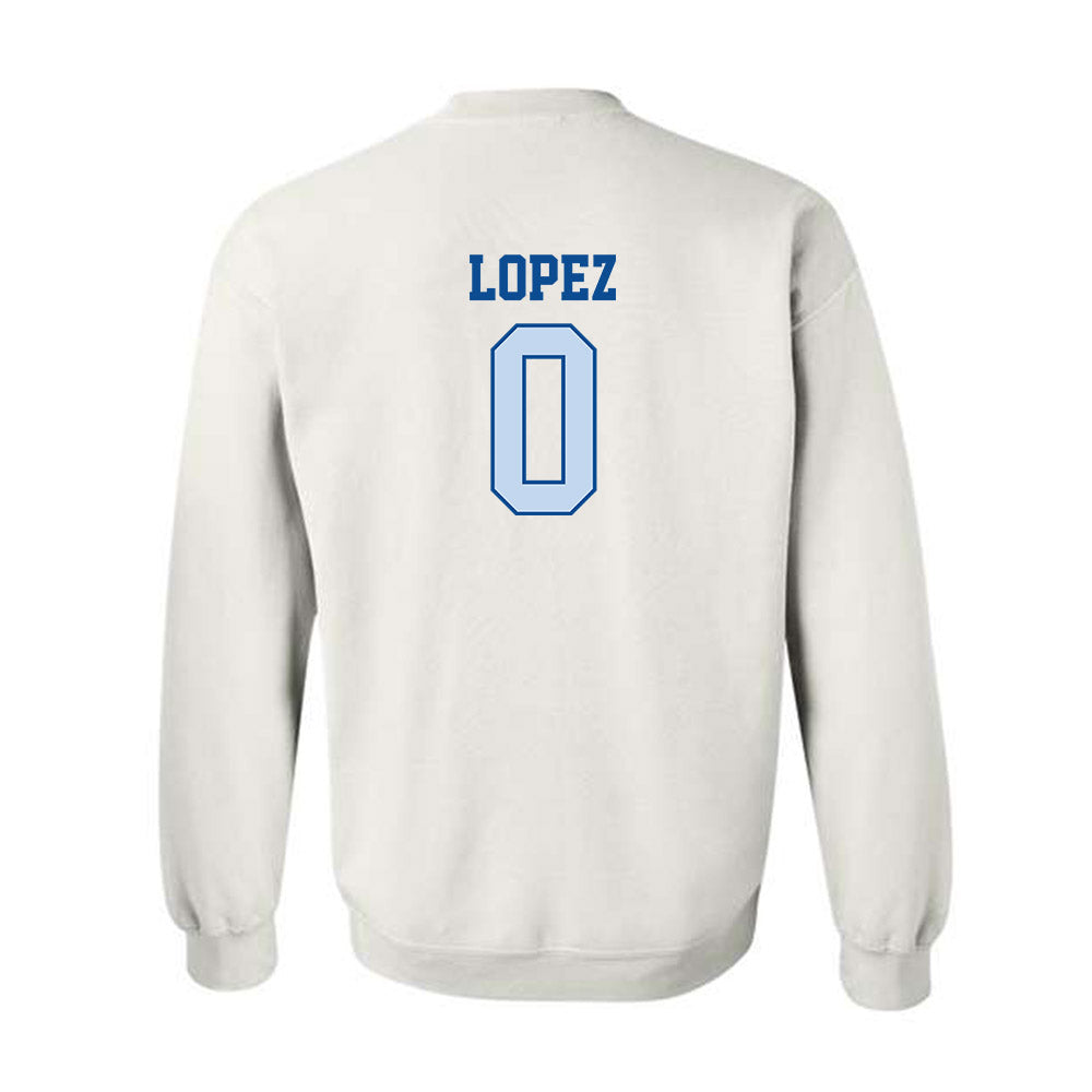  - NCAA Women's Basketball : Alysa Lopez - Classic Shersey Crewneck Sweatshirt-1