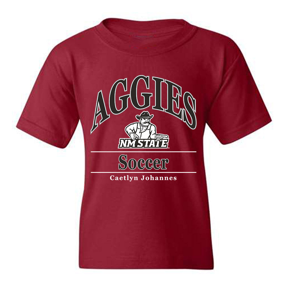 NMSU - NCAA Women's Soccer : Caetlyn Johannes - Classic Fashion Shersey Youth T-Shirt