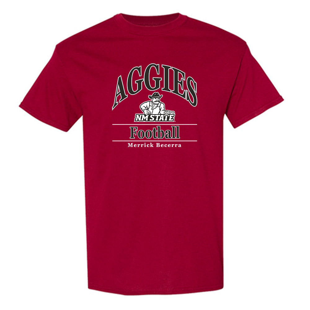 NMSU - NCAA Football : Merrick Becerra - Classic Fashion Shersey T-Shirt-0