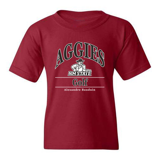 NMSU - NCAA Men's Golf : Alexandre Bauduin - Classic Fashion Shersey Youth T-Shirt