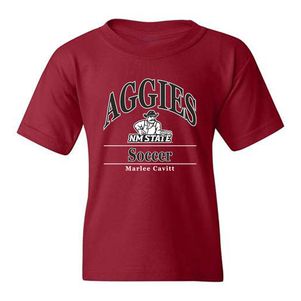 NMSU - NCAA Women's Soccer : Marlee Cavitt - Classic Fashion Shersey Youth T-Shirt-0