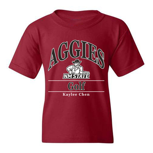 NMSU - NCAA Women's Golf : Kaylee Chen - Classic Fashion Shersey Youth T-Shirt