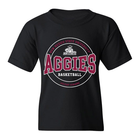 NMSU - NCAA Men's Basketball : Jae'Coby Osborne - Classic Fashion Shersey Youth T-Shirt