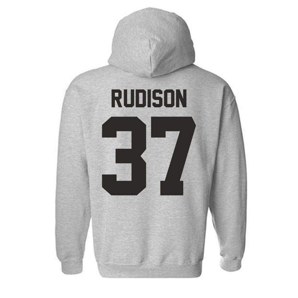 NMSU - NCAA Football : Isaiah Rudison - Classic Fashion Shersey Hooded Sweatshirt-1