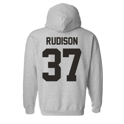 NMSU - NCAA Football : Isaiah Rudison - Classic Fashion Shersey Hooded Sweatshirt-1