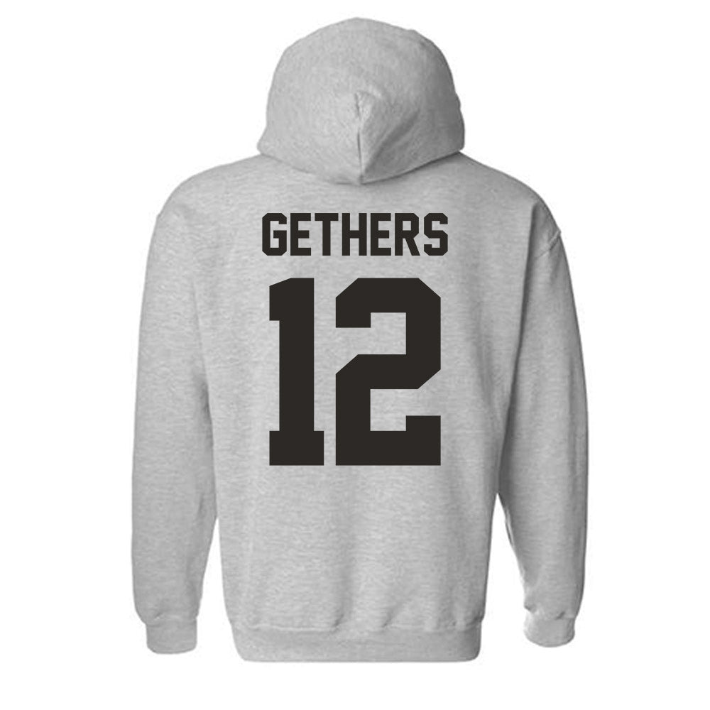 NMSU - NCAA Football : Tory Gethers - Classic Fashion Shersey Hooded Sweatshirt-1