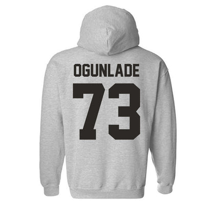 NMSU - NCAA Football : Janik Ogunlade - Classic Fashion Shersey Hooded Sweatshirt-1