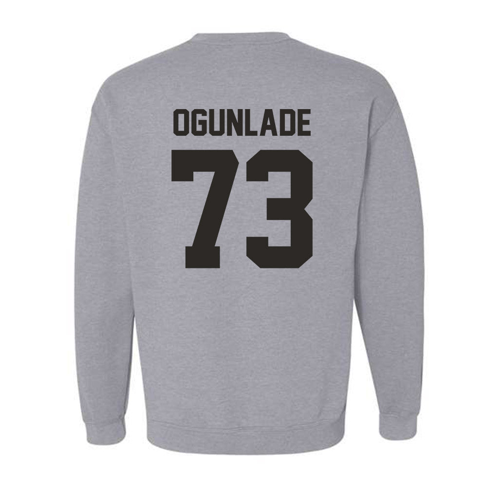 NMSU - NCAA Football : Janik Ogunlade - Classic Fashion Shersey Crewneck Sweatshirt-1