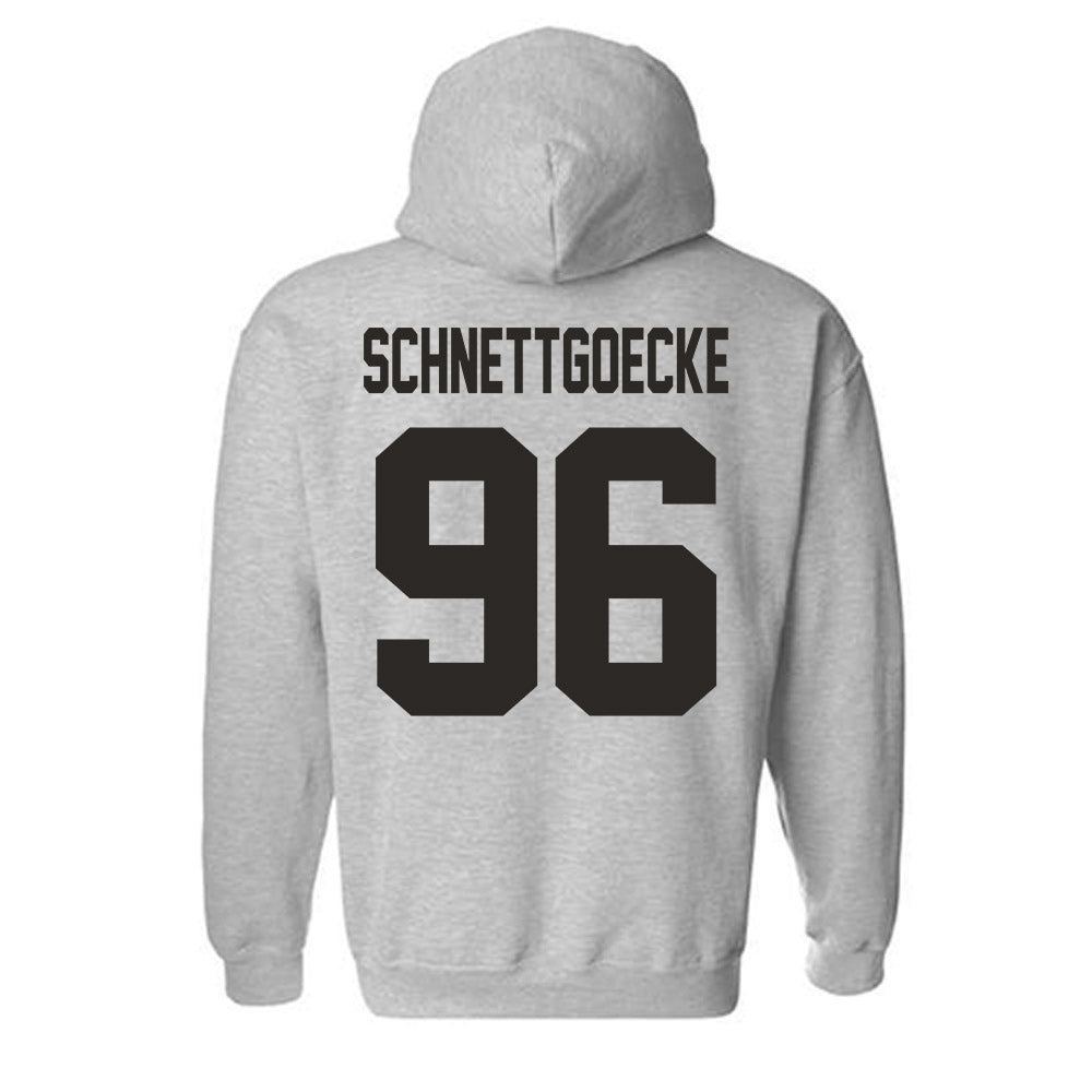 NMSU - NCAA Football : Cole Schnettgoecke - Classic Fashion Shersey Hooded Sweatshirt-1