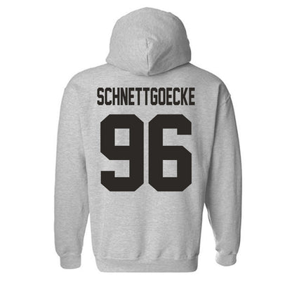 NMSU - NCAA Football : Cole Schnettgoecke - Classic Fashion Shersey Hooded Sweatshirt-1
