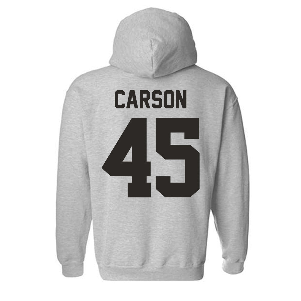NMSU - NCAA Baseball : Cody Carson - Classic Fashion Shersey Hooded Sweatshirt