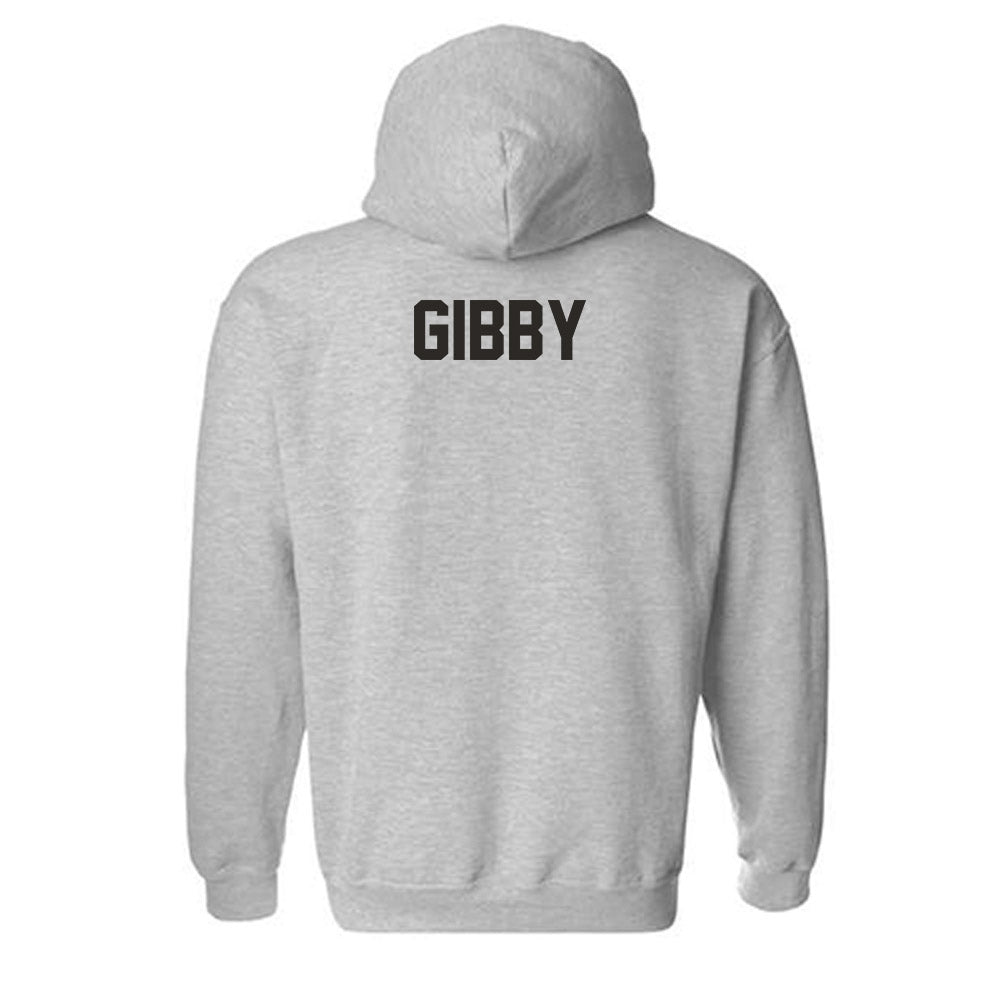 NMSU - NCAA Men's Cross Country : Andrew Gibby - Classic Fashion Shersey Hooded Sweatshirt-1
