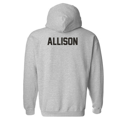 NMSU - NCAA Women's Cross Country : Nia Allison - Classic Fashion Shersey Hooded Sweatshirt-1