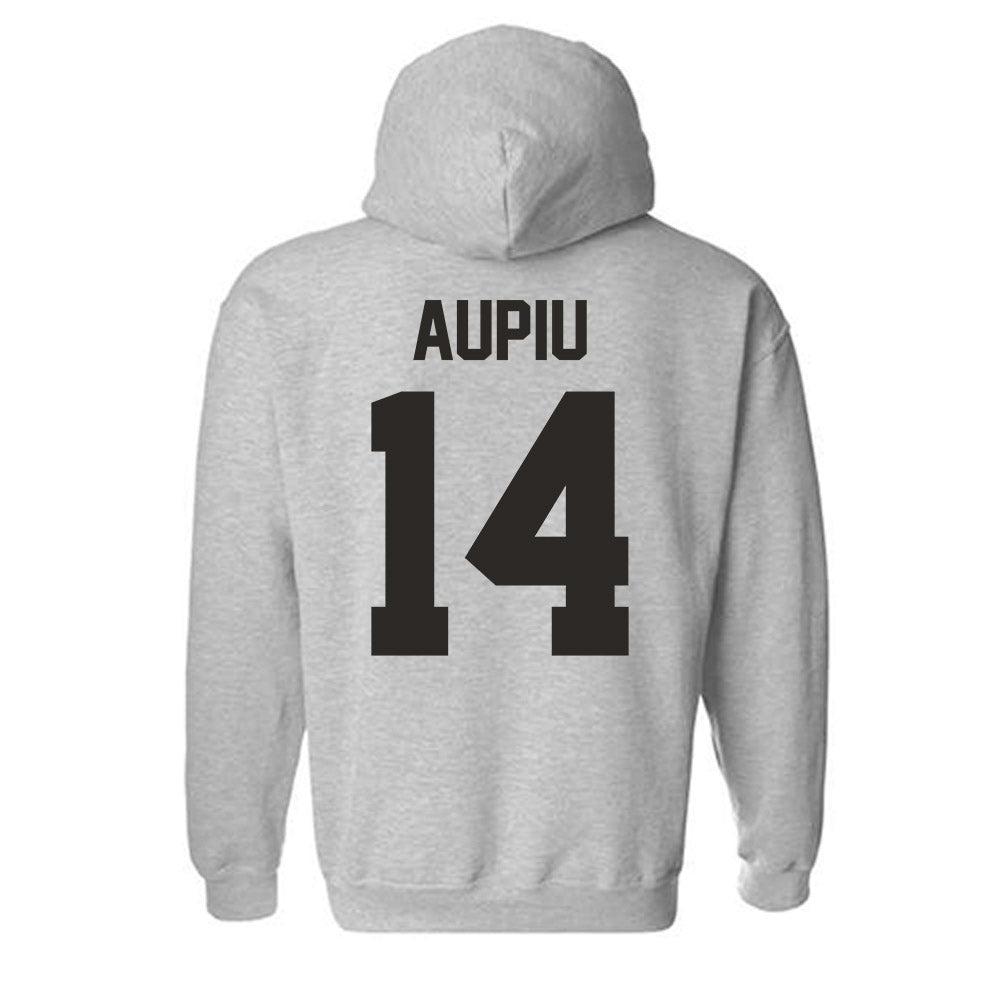 NMSU - NCAA Football : Sone Aupiu - Classic Fashion Shersey Hooded Sweatshirt