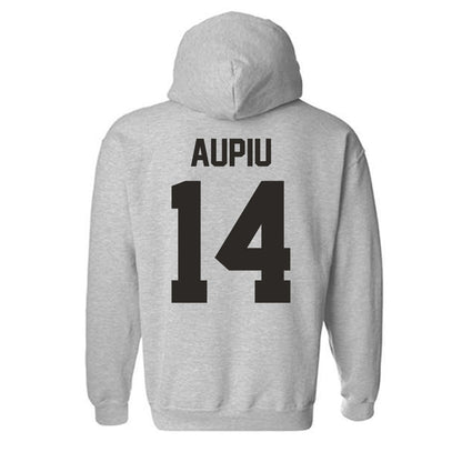 NMSU - NCAA Football : Sone Aupiu - Classic Fashion Shersey Hooded Sweatshirt