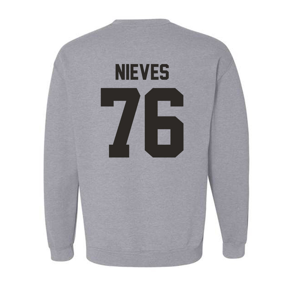 NMSU - NCAA Football : Armando Nieves - Classic Fashion Shersey Crewneck Sweatshirt-1