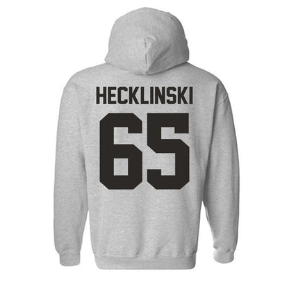 NMSU - NCAA Football : J.R Hecklinski - Classic Fashion Shersey Hooded Sweatshirt-1