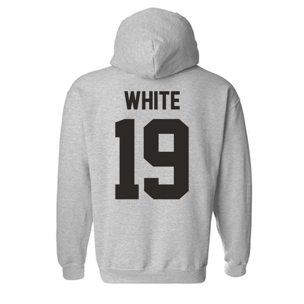 NMSU - NCAA Football : Jabril White - Classic Fashion Shersey Hooded Sweatshirt-1