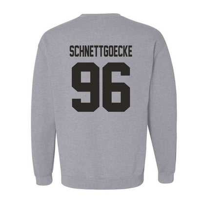 NMSU - NCAA Football : Cole Schnettgoecke - Classic Fashion Shersey Crewneck Sweatshirt-1