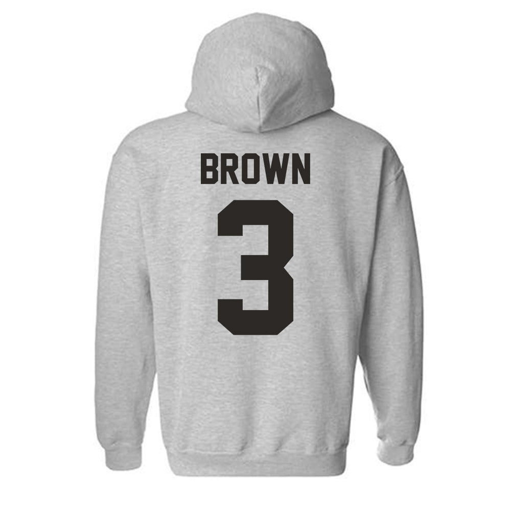 NMSU - NCAA Football : Shawn Brown - Classic Fashion Shersey Hooded Sweatshirt-1