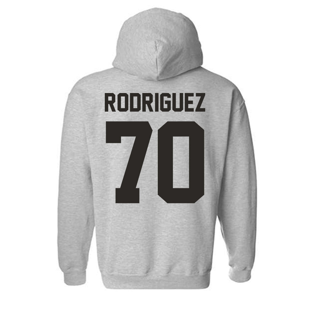 NMSU - NCAA Football : Mateo Rodriguez - Classic Fashion Shersey Hooded Sweatshirt-1