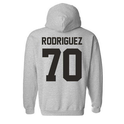 NMSU - NCAA Football : Mateo Rodriguez - Classic Fashion Shersey Hooded Sweatshirt-1