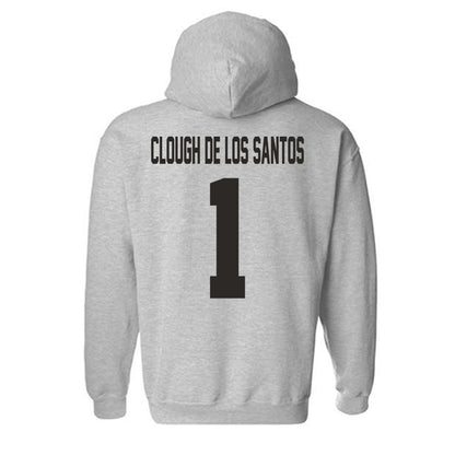 NMSU - NCAA Baseball : Jonatan Clough De Los Santos - Classic Fashion Shersey Hooded Sweatshirt