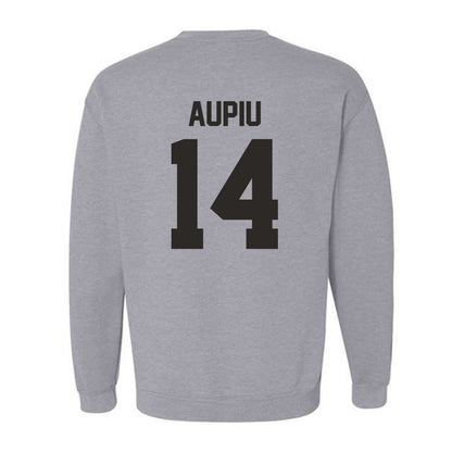 NMSU - NCAA Football : Sone Aupiu - Classic Fashion Shersey Crewneck Sweatshirt